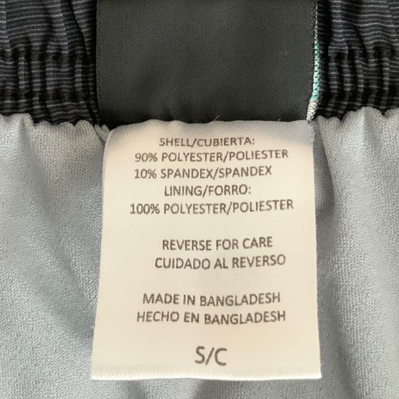 Laguna Swim Shorts / Trunks, Mens Small, Grey/White Striped - Picture 5 of 8